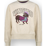 Vingino Nieneke Meisjes Sweater Lange Mouw Katoen Soft Vanilla Melée Maat 92