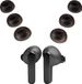 kwmobile 6x cover voor in-ear oortjes geschikt voor JBL Live Pro 2 TWS - Vervangende oordopjes in poederroze