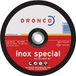 DRONCO AS30INOX-125-6 voorslijpschijf AS 30 INOX speciaal metaal, 125 x 6 mm