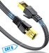 Câble Ethernet Cat 8 5M, Câble RJ45 Haute Vitesse 40Gbps
