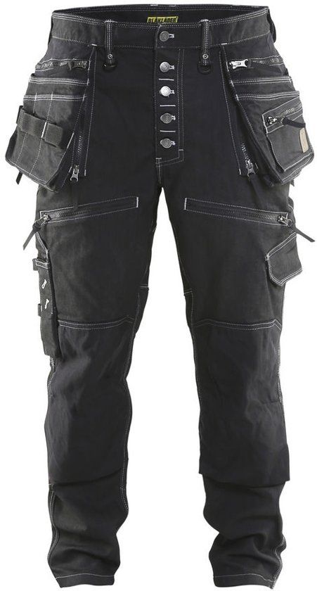 Blåkläder 1999-1141 Werkbroek Stretch Zwart maat 56
