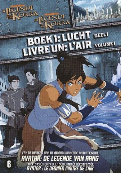 UNIVERSAL PIC Legende Van Korra - Boek 1 Lucht Deel 1 dvd