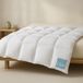 HANSKRUCHEN Opal couette duvet 155x200 cm légère 90% duvet lavable allergique couette respirante couette blanche