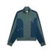 PUMA T7 Love Of The Cat Relaxed trainingsjack voor heren XL, Midnight Petrol Herb Garden Blue Green