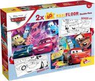 Lisciani Disney Cars MaxiFloor Dubbelzijdige Puzzel 2x60 Stukjes