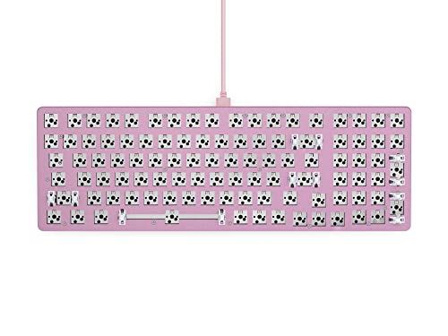 Glorious GMMK 2 Full-Size Tastatur - Barebone, ISO-Layout, pink
