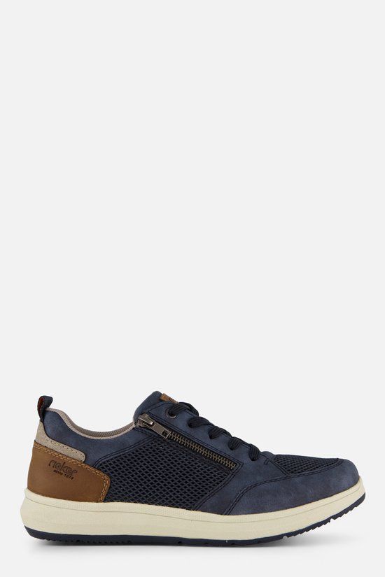 Rieker Sneakers Blauw Synthetisch - Maat 46
