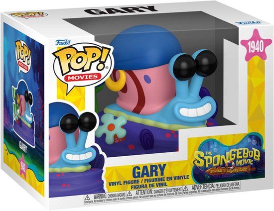 Funko SpongeBob SquarePants The SpongeBob Movie - Gary (Pop! Movies) vinylfiguur 1940