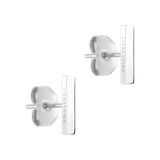 Liebeskind Stainless Steel Unisex Oorknopjes Zilver