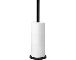 Tiger - Reserverolhouder - Vrijstaand - Zwart - RVS - 50.9cm