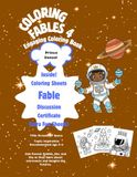 Prince Denzel Dreams of Space: Engaging Coloring Book