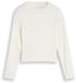 Tom Tailor Chemise courte à côtes Whisper White
