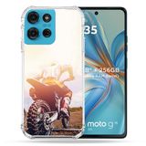 Cokitec Motorola G75 5G Moto Cross Soleil Versterkte hoes