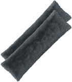 vidaXL Kussensloop 2 pcs HEERLEN Antracietkleurig 40 x 145 cm