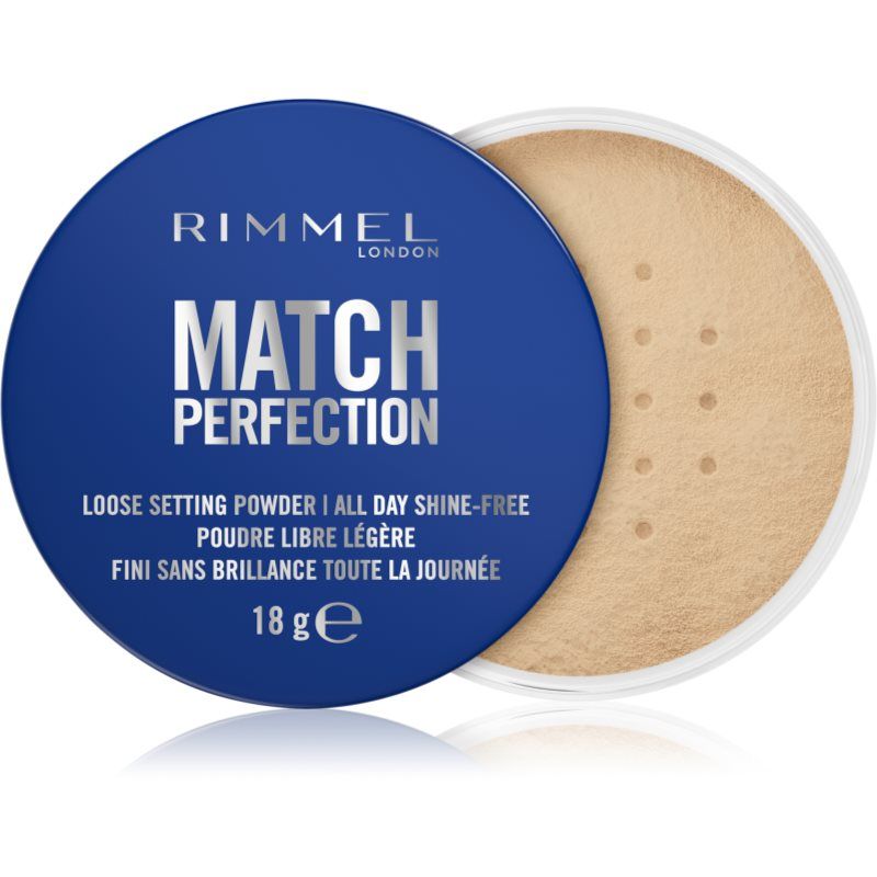 Rimmel London Match Perfection Loose Setting Powder, 002 Honey