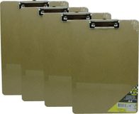 Merkloos Benson Klembord - 6 stuks - A4 - Hout - Bruin