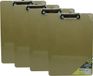 Merkloos Benson Klembord - 6 stuks - A4 - Hout - Bruin