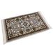 Oosters PETEX Oosters tapijt met franjes - Traditioneel Oosters patroon geweven beige