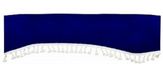 Frans HTC - Franjes voor voorruit, blauw, 240 x 18 cm