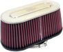K&N 59-5005 Wasbare en herbruikbare boot Marine Flame Arrestor luchtfilter met vlamblokkering voor watervoertuigen