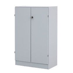 Hammerbacher Kast Future 2 planken Lichtgrijs 80 x 42 x 127 cm