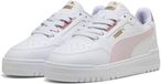 PUMA Shuffle Downtown Lo Jr Sneakers Kinderen Unisex Lage sneakers Synthetisch Rubber Veters Effen PUMA White-Powder Pink Maat 37.5