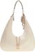 GUESS Brooke Hobo Schoudertas Cream White