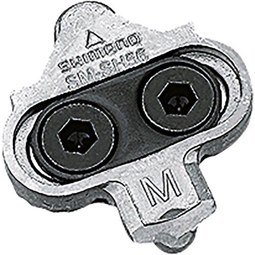 Shimano Y41S98100 Par calas, Unisex, Roestvrij staal, Mountainbike, Grijs, Eén maat