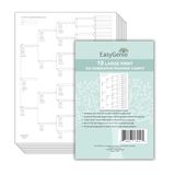 EASYGENIE 10 GROTE PRINT Zes Generatie Stamboom Grafieken voor Voorouders | Genealogie Formulieren van archiefkwaliteit