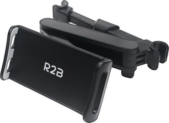 R2B Tablet houder Auto Hoofdsteun - Met Verstelbare Arm - Geschikt voor Tablet, Telefoon, Switch en Meer