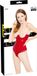 Black Level OV-Großhandel Vinyl Corset red M