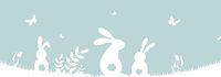 d-c-fix raamfolie Lieve konijnen natuurpatroon - 20 cm x 1,5 m