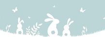 d-c-fix raamfolie Lieve konijnen natuurpatroon - 20 cm x 1,5 m