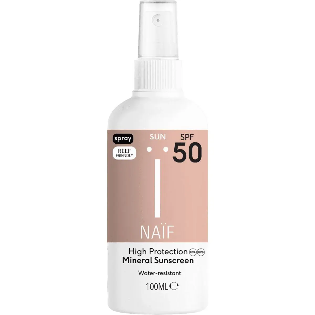 Naïf Mineral Sunscreen Spray SPF50 - 100ml
