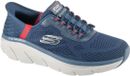 Skechers Slip-ins: D'Lux Walker 2.0 - Rezinate, Mannen, Marineblauw, Sneakers, maat: 44