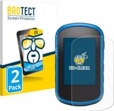 BROTECT - Screenprotector voor Garmin eTrex Touch 35 - Folie Beschermfolie transparant (2 Stuks)