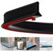 Barrière de douche - 2 m - Caoutchouc - Auto-adhésif - 4 cm de haut