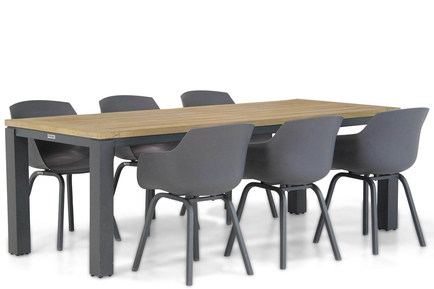 Lifestyle Garden Furniture Lifestyle Salina/Veneto 230 cm dining tuinset 7-delig