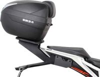 SHAD Top Master kofferrek KTM Duke 125/390 '17, Zwart, Polyester