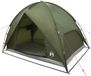vidaXL Campingtent met waterdichte regenfly, 3-persoons, Olijfgroen