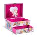 CRAZE Galupy Unicorn sieradenkistje voor kinderen, met muziekdoos, juwelendoosje voor meisjes met draaiende eenhoorn, lade en spiegel
