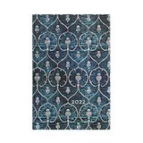 Paperblanks 12 Month Planners 2022 Blue Velvet | Horizontal | Mini (95 × 140 mm)