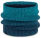 Buff | Nekwarmer, gebreid en fleece, blauw