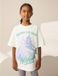 Next - Meisjes - Wicked oversized T-shirt met grafische print - Wit