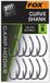 Fox Curve Shank Karper Haken - Haakmaat 6 - Zwart - 10 stuks