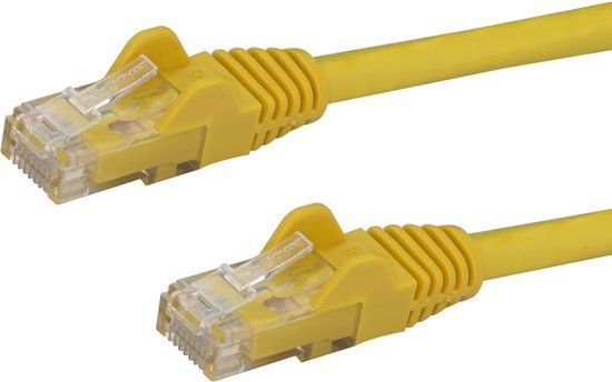 Startech N6PATCH75YL Netwerkkabel RJ45 22.8 m Geel