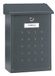 ARREGUI Premium E5605 Buitenbrievenbus van staal, maat M (DIN A4-post en tijdschriften), middelgrote wandbrievenbus, enkele brievenbus, regenafstotend, eenvoudig te installeren, antraciet