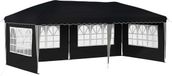 vidaXL Pop-up Feesttent Antraciet 574 x 289 x 245 cm