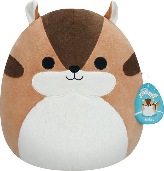 Squishmallows - Melzie the Brown Chipmunk 30 cm Plush - Award Winning Plush Toy