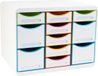 Exacompta Ladenblok Storebox Multi 11 laden Wit/harlekijn
